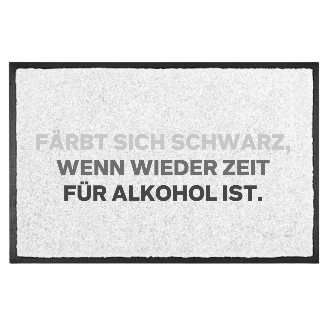 Alkohol - Fußmatte