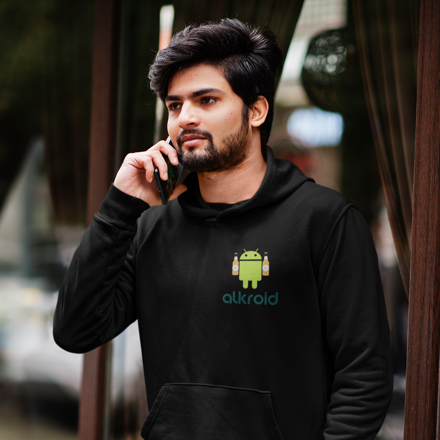 Alkroid - Premium Hoodie