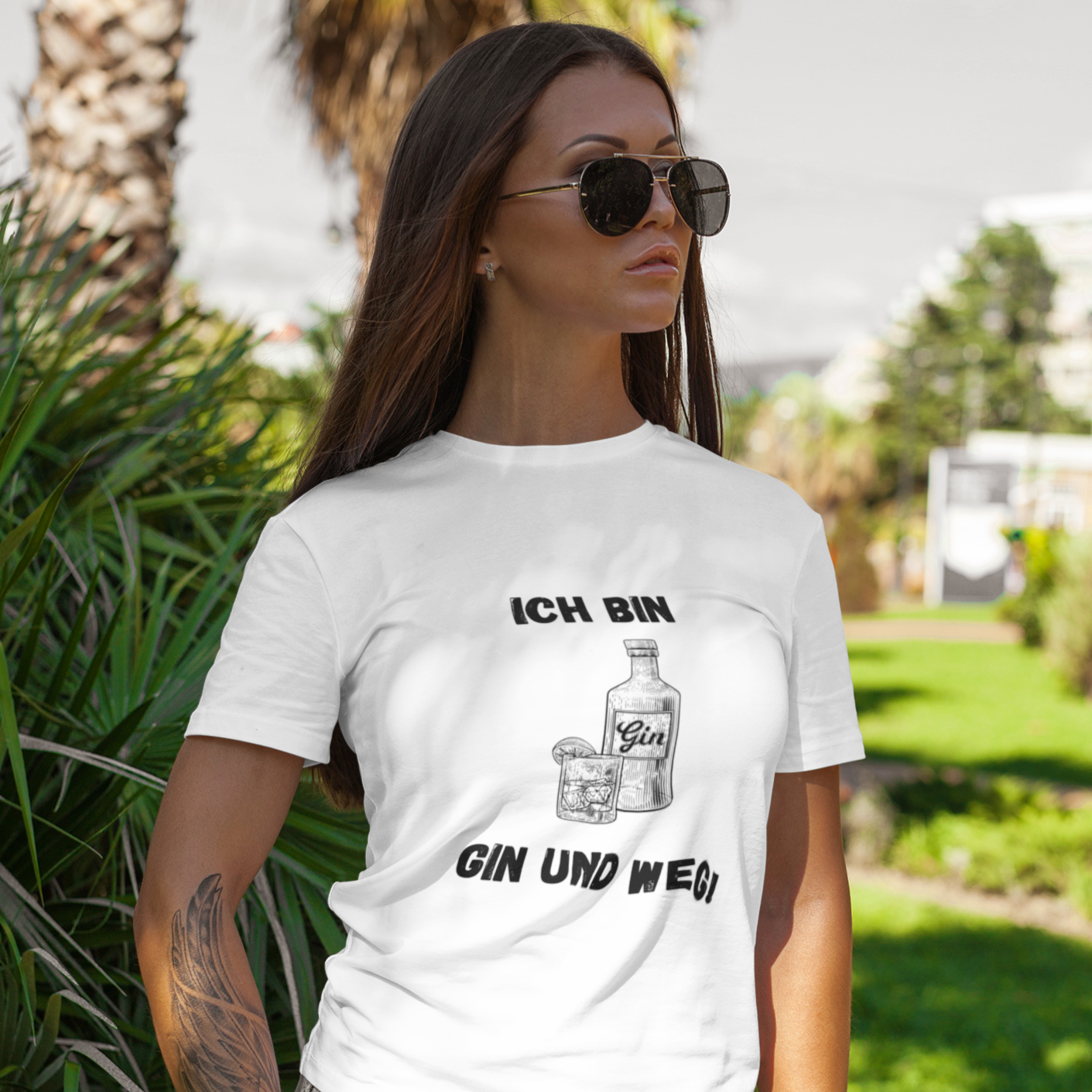 Gin und weg - Premium Organic Shirt