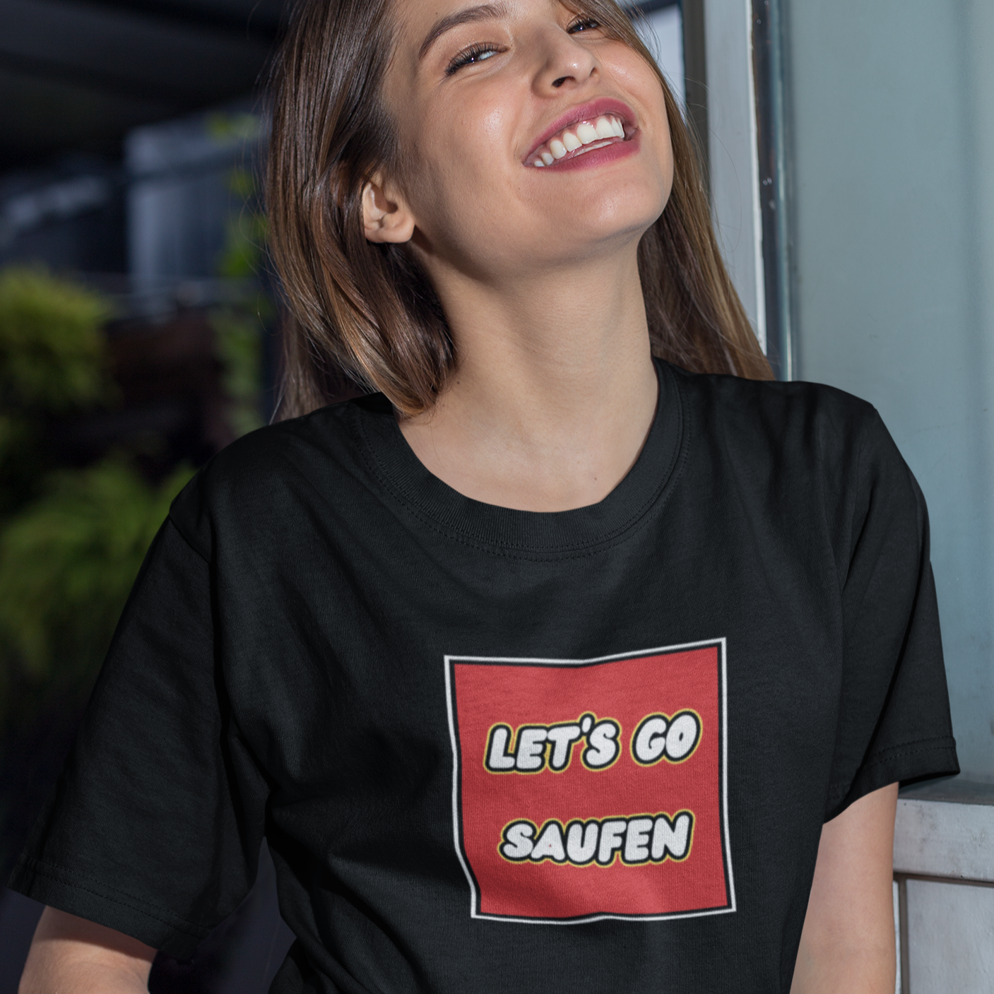 Let's go saufen - Oversized Shirt